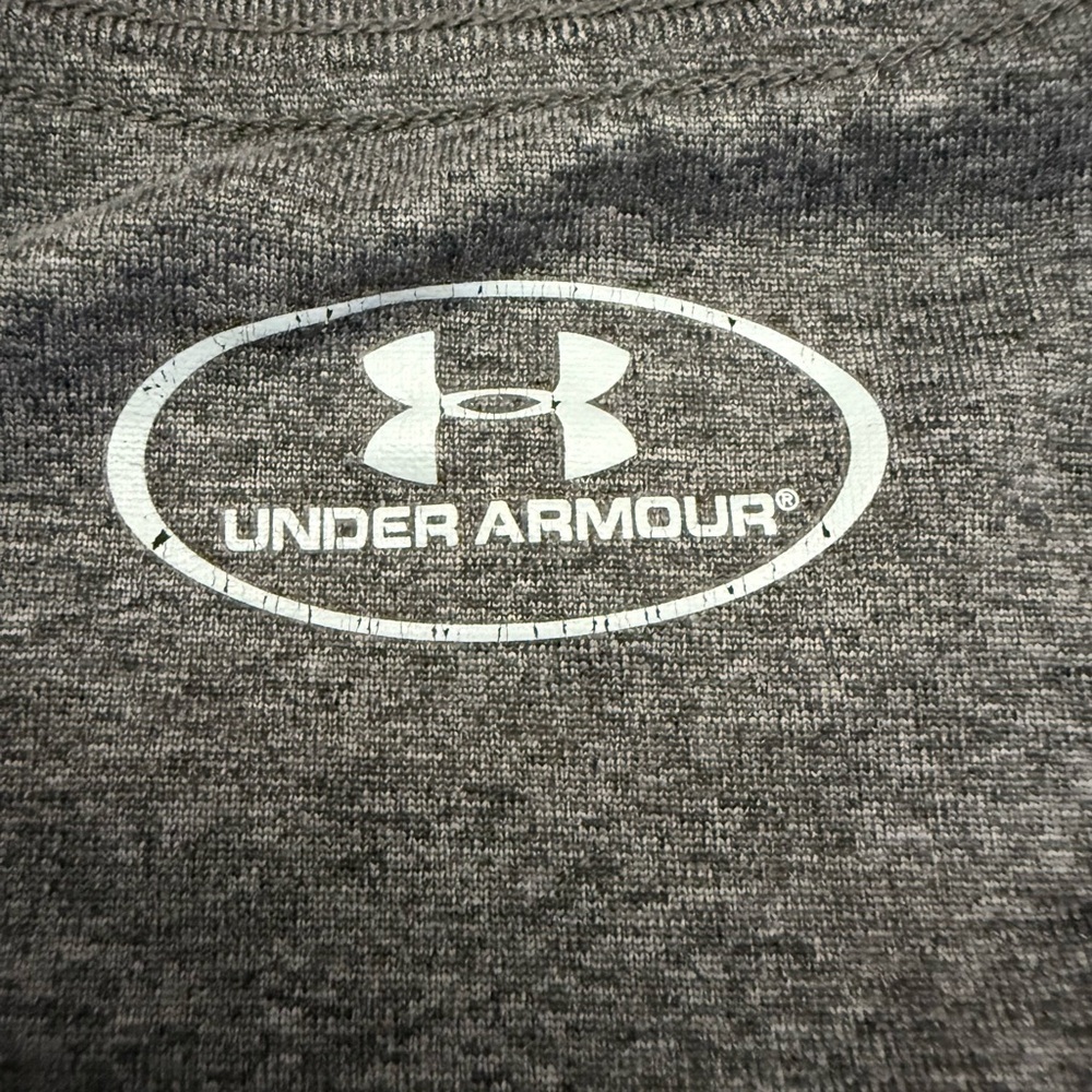 Under Armour HeatGear Gray Tee LG Loose Breakers Palm Beach - Picture 9 of 9